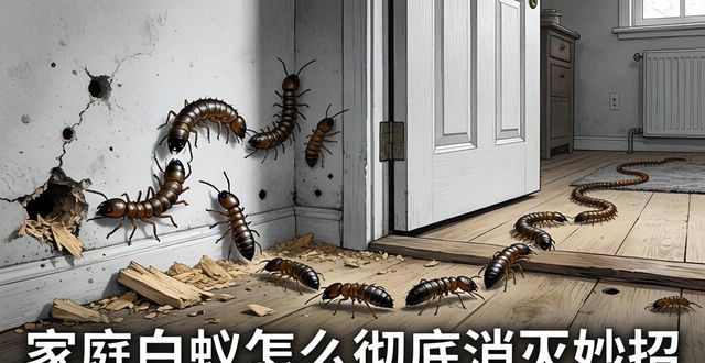 家庭白蚁怎么彻底消灭妙招